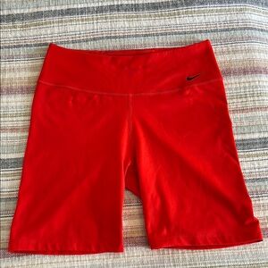 Nike women’s mid rise biker shorts